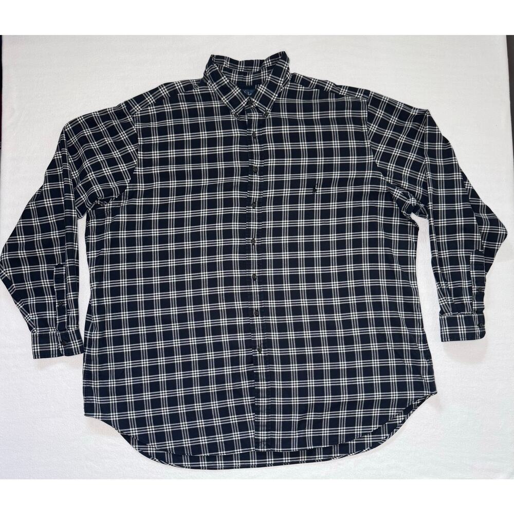 Plaid Big & Tall Ralph Lauren Button Down